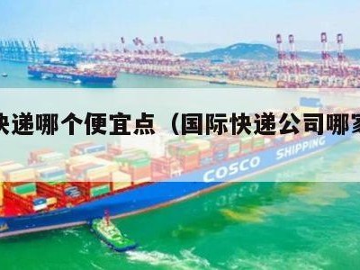 国际快递哪个便宜点（国际快递公司哪家便宜）