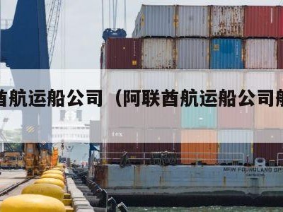 阿联酋航运船公司（阿联酋航运船公司船期查询）