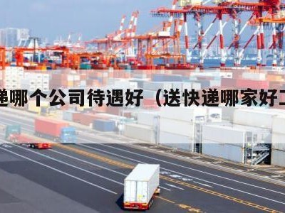 送快递哪个公司待遇好（送快递哪家好工资高）